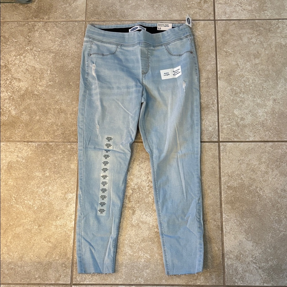 Old Navy Sky Blue Skinny Jeans